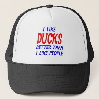 Casquette J'aime des canards meilleurs que j'aime le