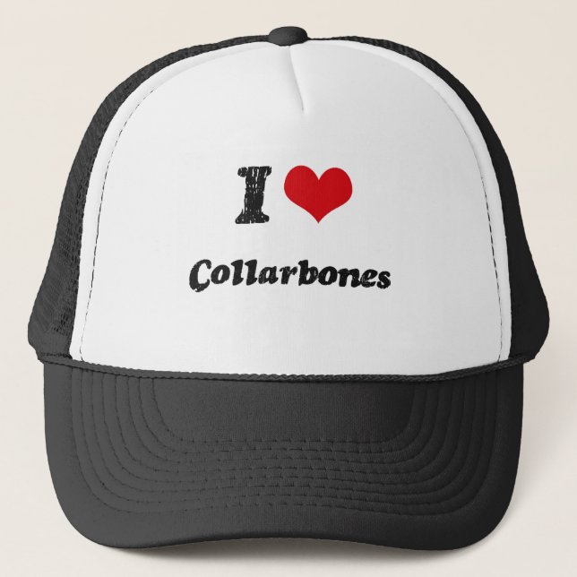 Casquette J'aime des clavicules (Devant)