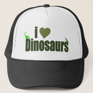 Casquette J'aime des dinosaures