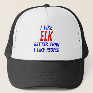 Casquette J'aime des élans meilleurs que j'aime le casquett