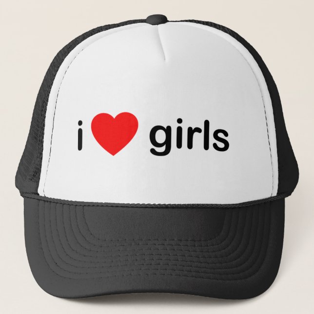 Casquette J'aime des filles (Devant)