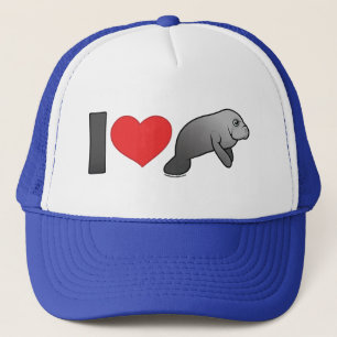 Casquette J'aime des lamantins
