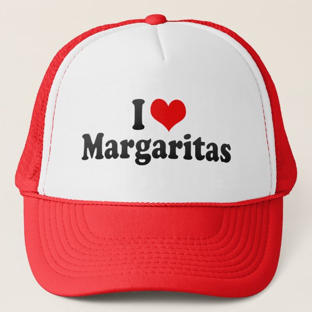 Casquette J'aime des margaritas (Devant)