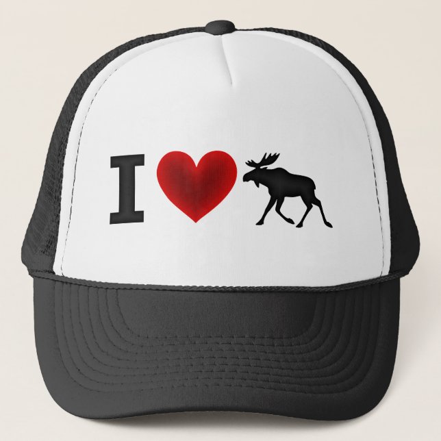 Casquette J'aime des orignaux (Devant)