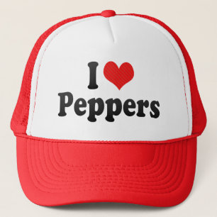 Casquette J'aime des poivrons