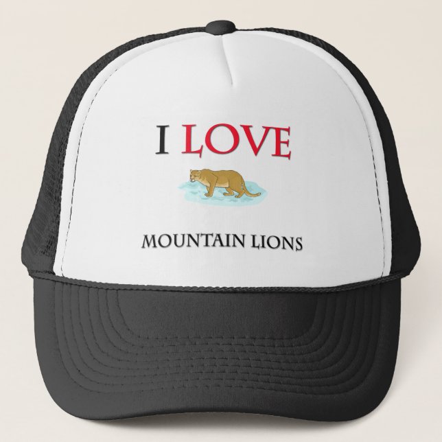 Casquette J'aime des pumas (Devant)