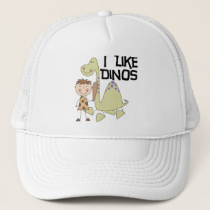 Casquette J'aime Dinos - des T-shirts et des cadeaux de