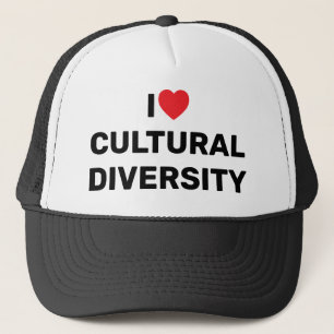 Casquette J'aime Diversité culturelleMC chapeau de camion