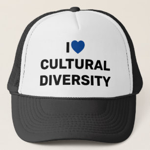Casquette J'aime Diversité culturelleMC chapeau de camion
