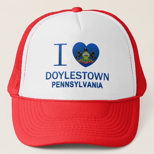 Casquette J'aime Doylestown, PA (Devant)
