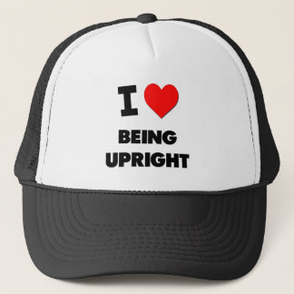 Casquette J'aime être droit