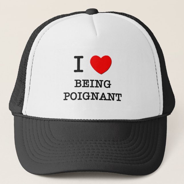 Casquette J'aime être poignant (Devant)