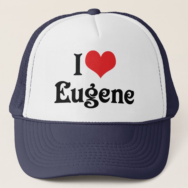 Casquette J'aime Eugene (Devant)