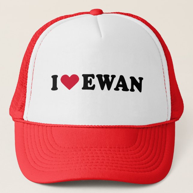CASQUETTE J'AIME EWAN (Devant)