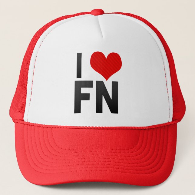 Casquette J'aime F-N (Devant)