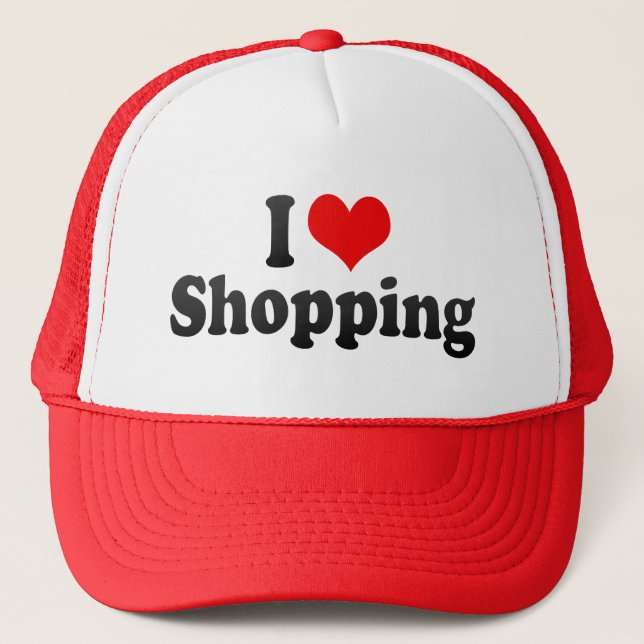 Casquette J'aime faire des emplettes (Devant)