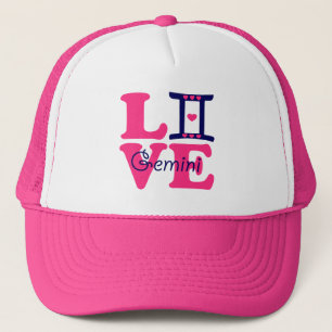 Casquette ♊ J'Aime Gemini-Best-Zodiac Signal Élégant