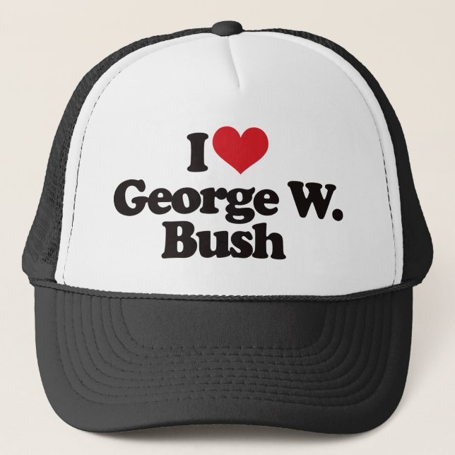 Casquette J'aime George W Bush (Devant)