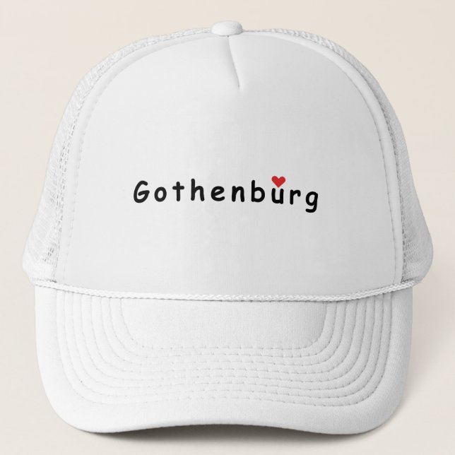 Casquette J'aime Göteborg (Devant)