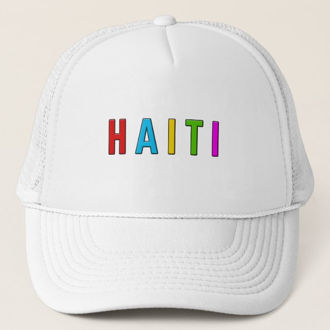 Casquette J'aime Haïti (Devant)