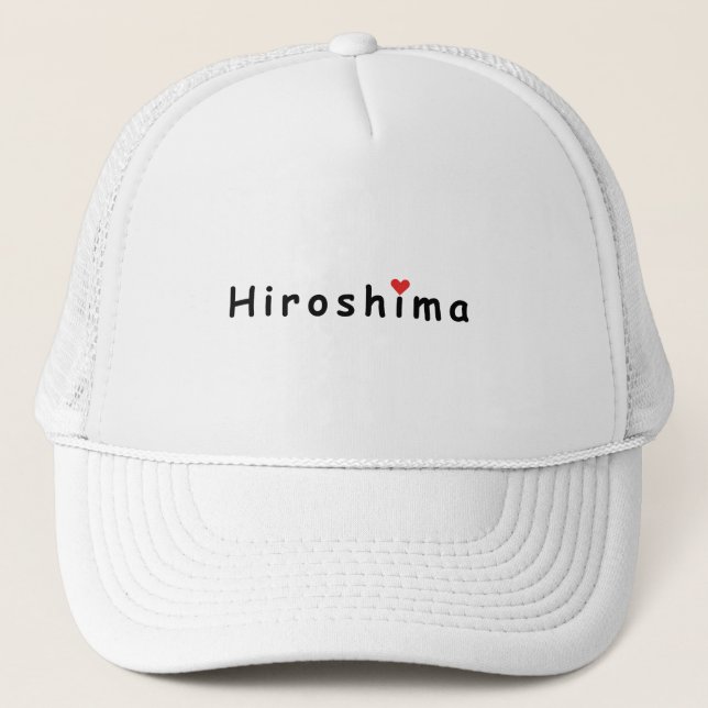 Casquette J'aime Hiroshima (Devant)