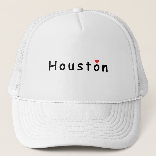Casquette J'aime Houston (Devant)