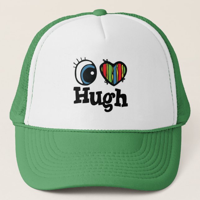 Casquette J'aime Hugh (Devant)