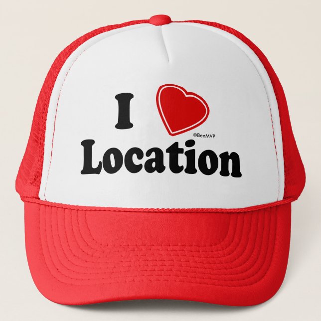 Casquette J'aime II (Devant)