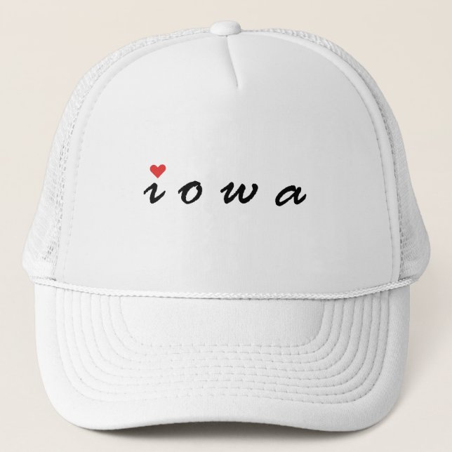 Casquette J'aime Iowa (Devant)
