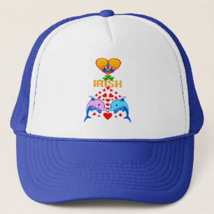 Casquette ☘ J'aime irlandais-amoureux St Patrick's Day Styli