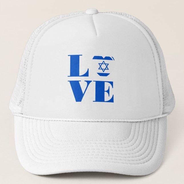 Casquette J'aime Israël (Devant)