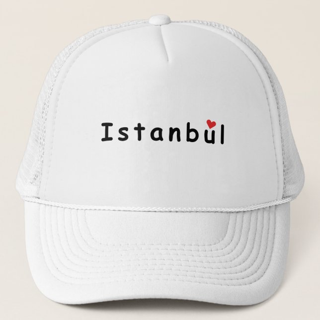 Casquette J'aime Istanbul (Devant)