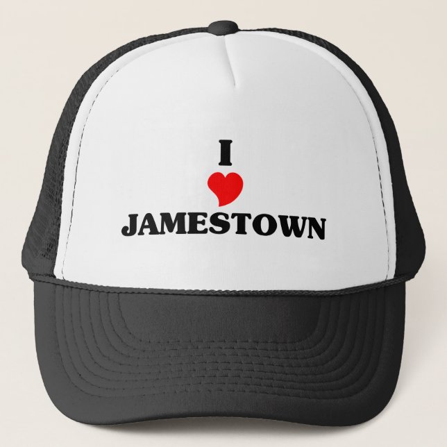 Casquette J'aime Jamestown (Devant)