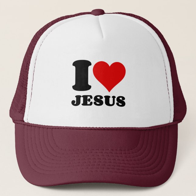 CASQUETTE J'AIME JÉSUS (Devant)
