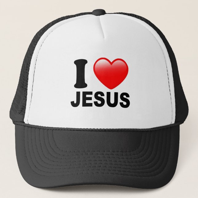 Casquette J'aime Jésus (Devant)