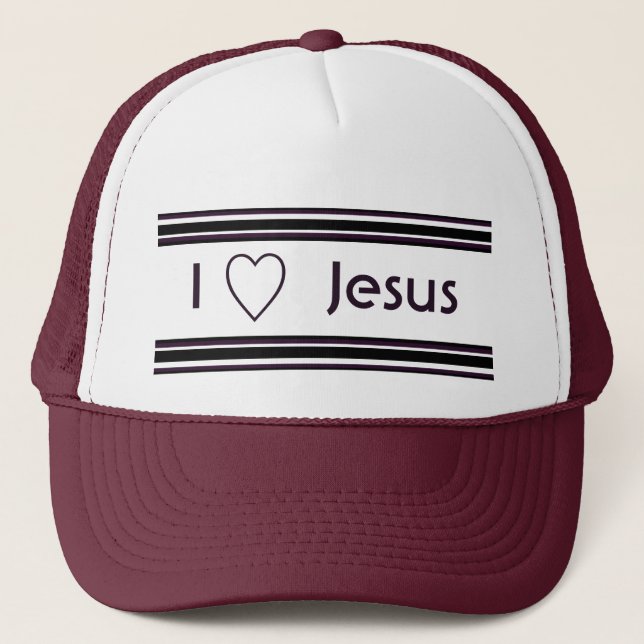 Casquette J'aime Jésus (Devant)