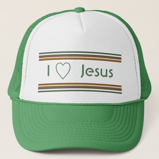Casquette J'aime Jésus (Devant)