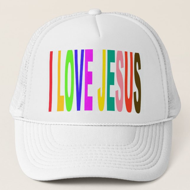 CASQUETTE J'AIME JÉSUS (Devant)