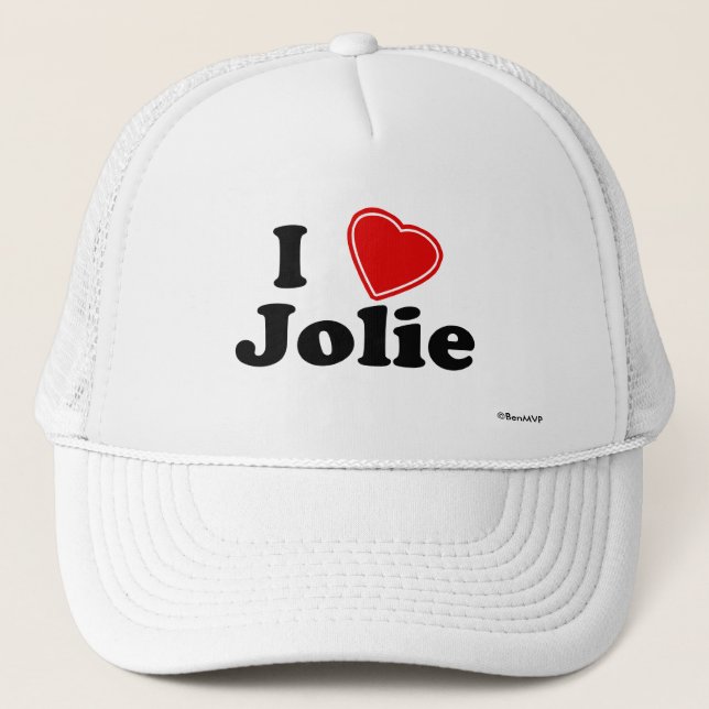 Casquette J'aime Jolie (Devant)