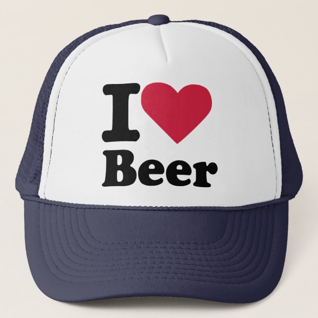 Casquette J'aime la bière (Devant)