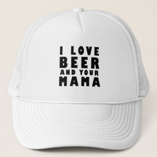 Casquette J'aime la bière et ta maman