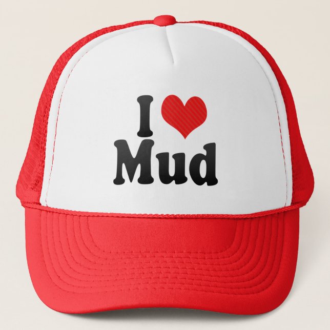 Casquette J'aime la boue (Devant)