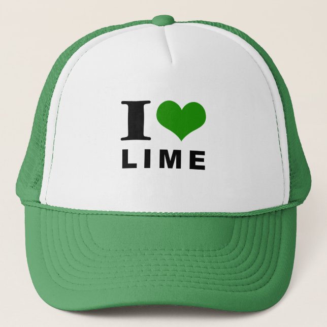 Casquette J'aime la chaux (Devant)