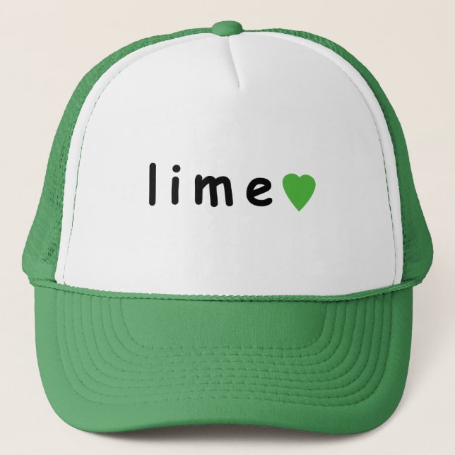 Casquette J'aime la chaux (Devant)