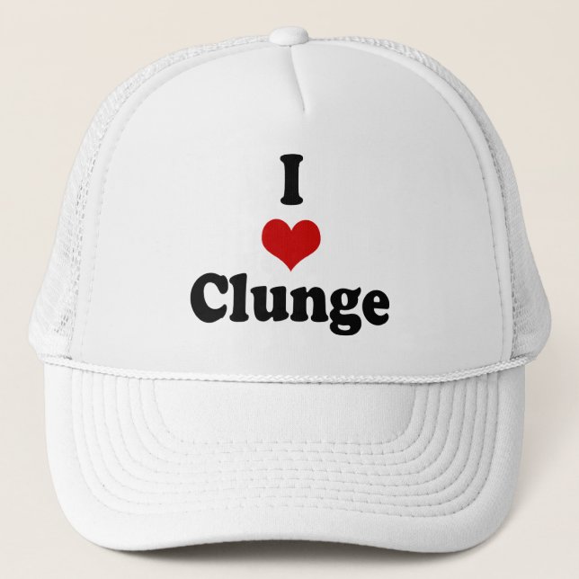 CASQUETTE J'AIME LA CLUNGE {HEART} (Devant)