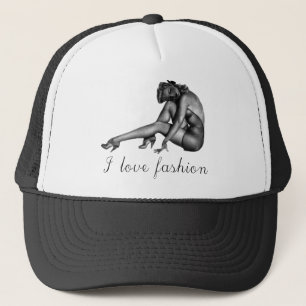 Casquette J'aime la conception vintage de mode !