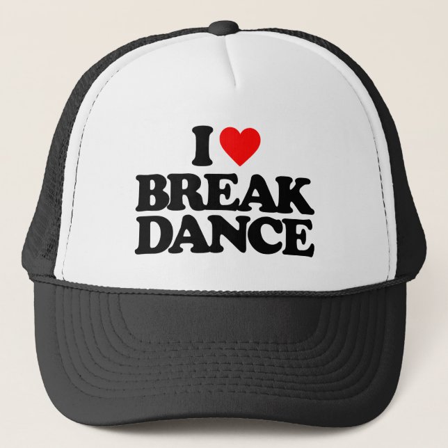 CASQUETTE J'AIME LA DANSE DE COUPURE (Devant)