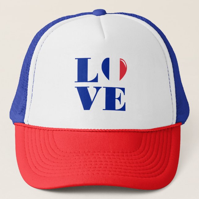 Casquette J'aime la France (Devant)