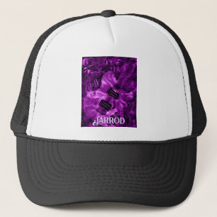 Casquette J'aime la guitare électrique personnalisée Rock 'N