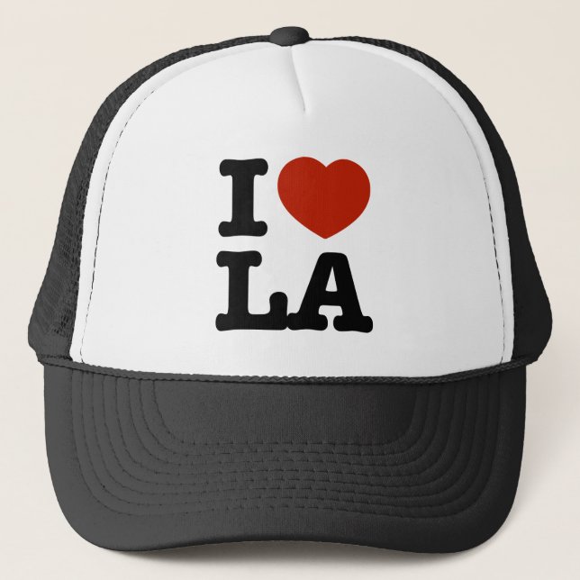 Casquette J'aime la LA (Devant)